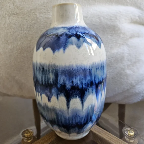 Tie Dye Bohemian Flower Vase - Picture 3 of 11